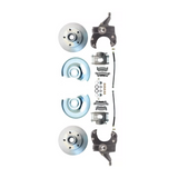 63-70 C-10 5 Lug Rotor 2.5" Drop Disc Brake Conversion Wheel Kit DBK6370D-5 Brakes C10 MBM