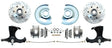 63-70 C-10 6 Lug D/S Rotor Stock Height Disc Conversion Wheel Kit DBK6370LX Brakes C10 MBM