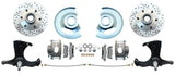 63-70 C-10 6 Lug D/S Rotor Stock Height Disc Conversion Wheel Kit DBK6370LX Brakes C10 MBM