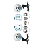 t Fits 63-70 C-10 6 Lug Rotor Stock Height Disc Brake Conversion Wheel Kit DBK6370 MBM Brakes