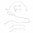 Brake Line for 1964-1965 64-65 Chevy Malibu Convertible w/Manual Drum Complete ABS drum brakes stainless steel