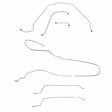 Brake Line for 1964-1965 64-65 Chevy Malibu Convertible w/Power Drum Complete ABS drum brakes stainless steel