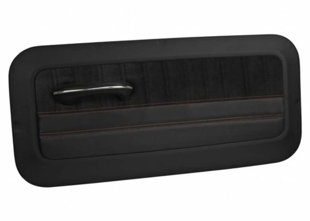 64-66 C10 Panel Custom Sport Door Panelsw/Black Stitching QDP0066BLACK
