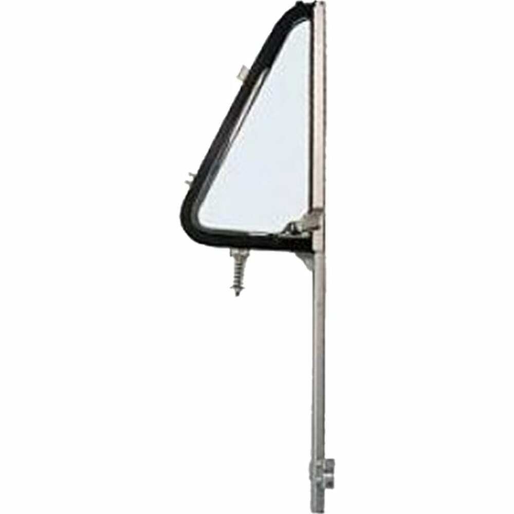 64-66 C/K Series Truck Premium Vent Window Assembly-Clear-Right chrome C9173-64