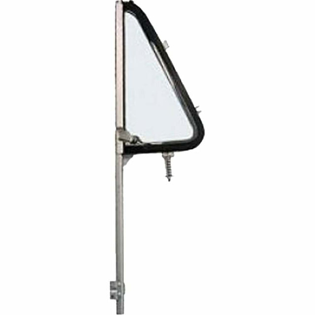 64-66 Gmc C/K Series Truck Premium Vent Window Assembly-Clear-Left chrome C9172-64