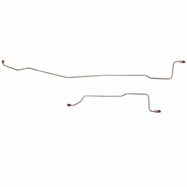 Brake Line for 66-69 Mopar C-Body 7 1/4 Axle Lines; stainless steel