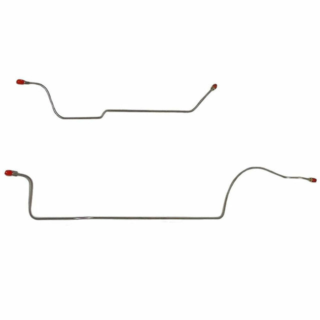 Brake Line for 66-69 Mopar C-Body 8 3/4 Axle Lines; stainless steel