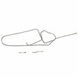 t Fits 66 Mopar B-Body, Factory Disc; 3pc Line, Intermediate Brake Line-RIN6602OM Fine Lines