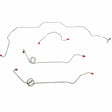 Replacement Line for 67-69 Chevy Camaro, Pontiac Firebird, Conversion Front 4pc Set stainless steel