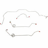 Replacement Line for 67-69 Chevy Camaro, Pontiac Firebird, Conversion Front 4pc Set stainless steel