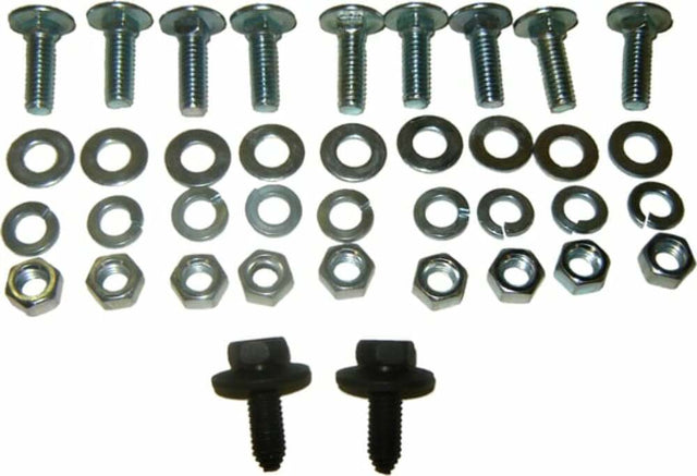 67-72 C/K Series Fleetside Shortbed Bedside To Floor Bolt Kit-38pc L0220-67