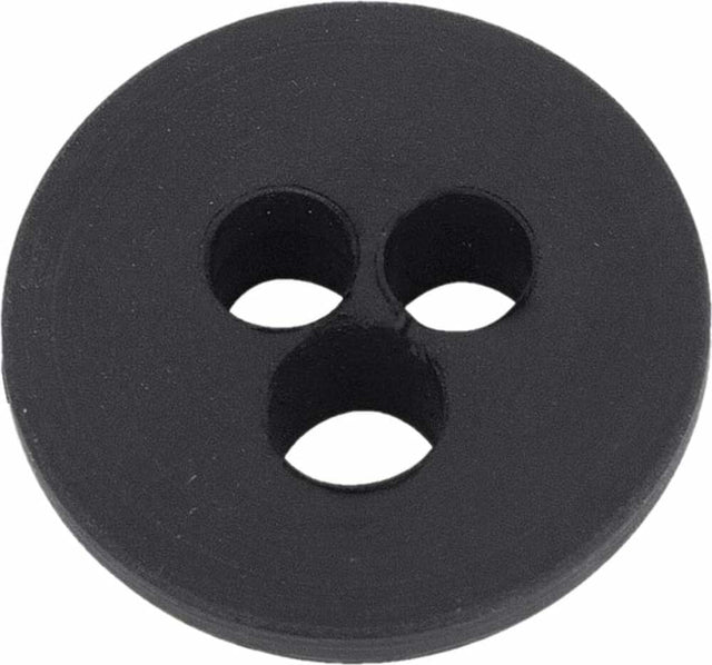 67-72 C/K Series Truck Grommet-Windshield Washer-3-Holes-Round-Black 10-003