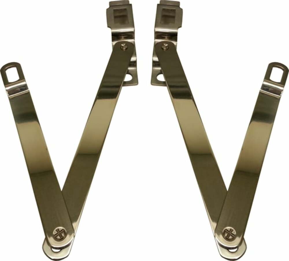 t Fits 67-72 C/K Series Truck Tailgate Hinge Link Set-S/S-Fleetside-Pair A6457-67 Brothers Trucks