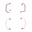 t Fits 67-72 Mopar A Factory Disc Kelsey-Hayes 4-piston Caliper Line Set-YFC6701SS Fine Lines