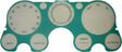67-72 Trucks, Blazer/Jimmy Dash Bezel Lens-Without Tachometer H6049-67