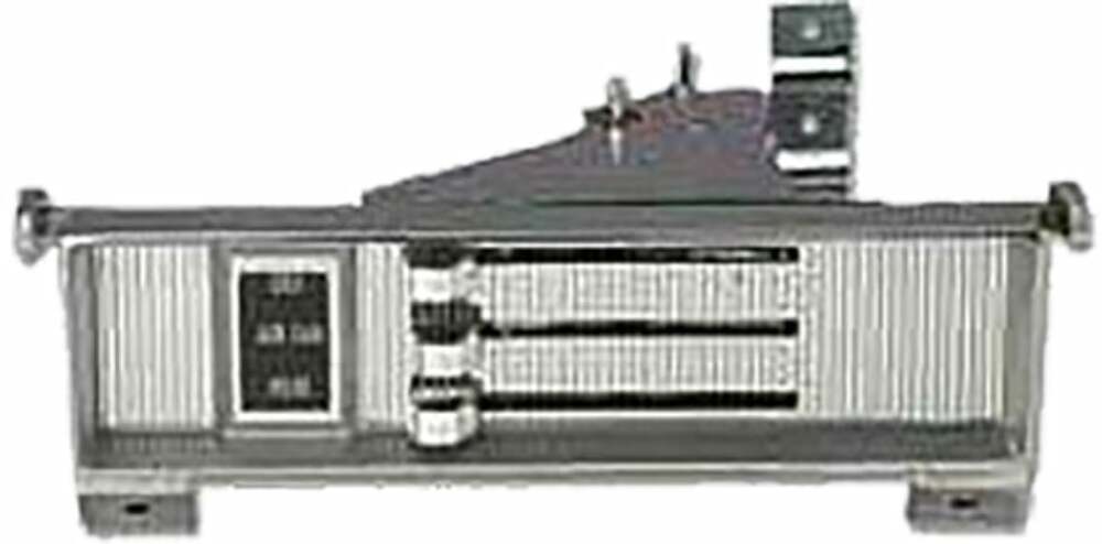 67-72 Trucks, Blazer/Jimmy Heater Control Assembly-Non-Air-Chrome P0013-67