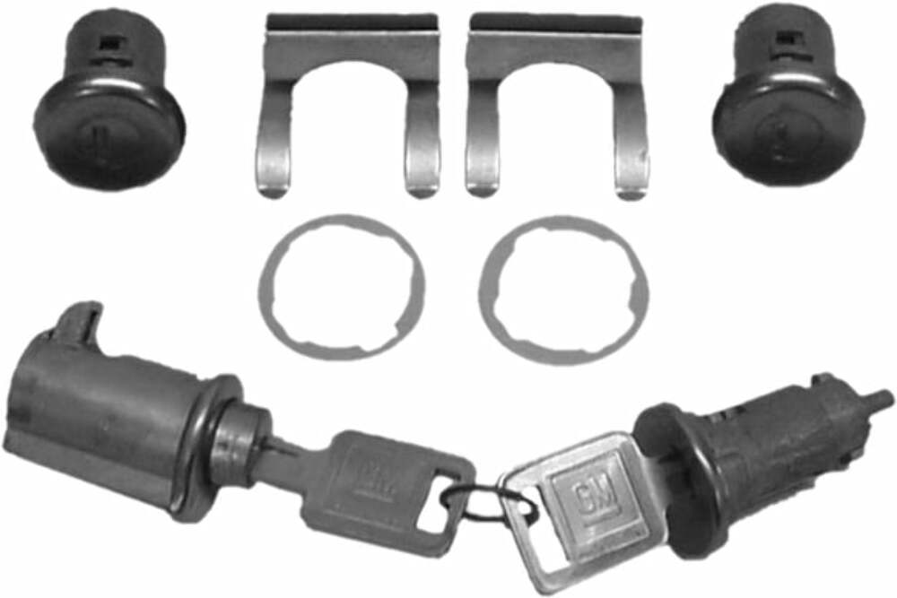 67-72 Trucks Door Glovebox & Ignition Lock Set w/Factory Style Key E4025-67