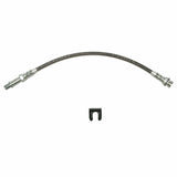 t Fits 67 Mopar B-Body 74 Challenger w/Front Disc Brake Hose Braided HSP5225SS Fine Lines