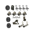 Replacement Line for 67 Mustang; 6 cylinder, 1pc Line; Clip Kit-67Z-BF61
