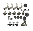 Replacement Line for 67 Mustang; 6 cylinder, Convertible, 2pc Line; Clip Kit-67Z