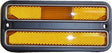68-72 Trucks Front Side Marker Light-Deluxe-Amber-Each B3003-68