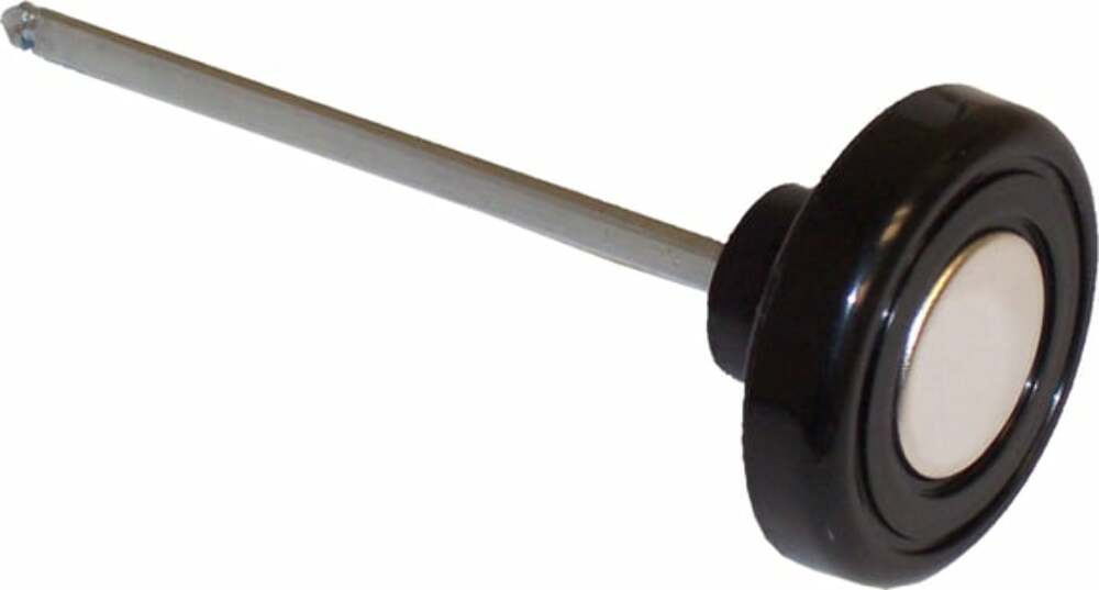 68-72 Trucks Headlight Knob & Rod-Deluxe-Black/Silver chrome C6044-68