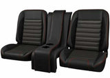 t Fits 69-72 Blazer Custom Console-Sport w/Black Stitching-Cup Holder QCCC072BLACK Brothers Trucks