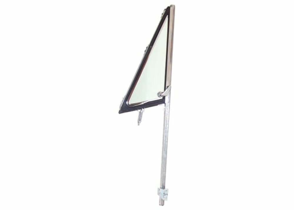 t Fits 69-72 Chevrolet Blazer Vent Window Assembly-Chrome-Clear-Left VWA72LHCLEAR Brothers Trucks