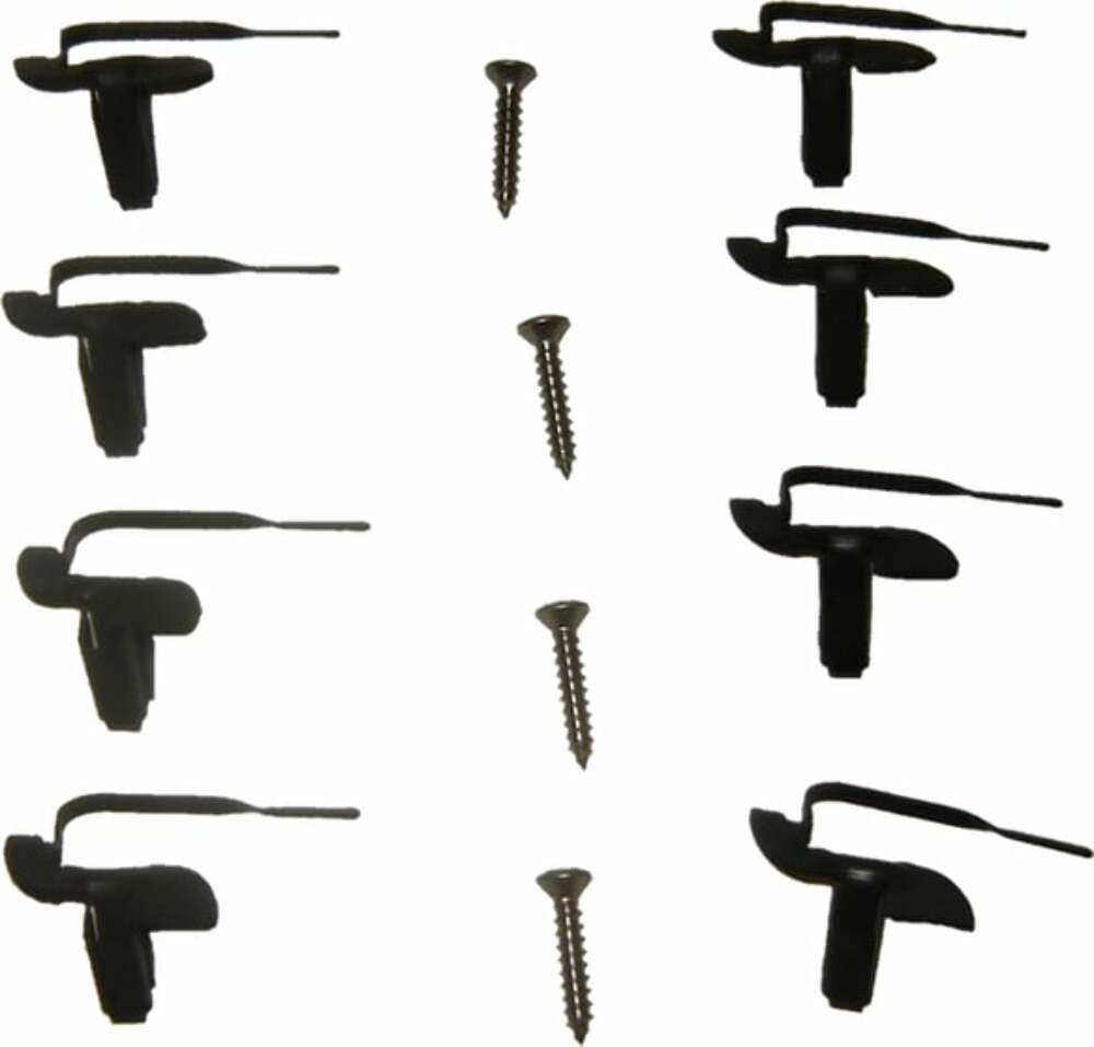 69-72 C/K Series Fleetside Trucks Tail Light Bezel Clip Kit-12pcs L0074-69