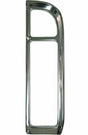 69-72 C/K Series Fleetside Trucks Tail Light Bezel-Fleetside-Right aluminum C1051-69