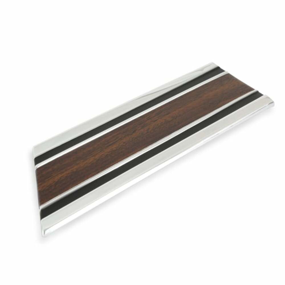 69-72 Trucks Fender Molding-Lower-Rear Of Wheel-Woodgrain-Right M0015R-69