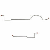 t Fits 70-73 Dodge Challenger Rear Axle Brake Lines w/ 8-3/4" Rear ERA7001SS Fine Lines