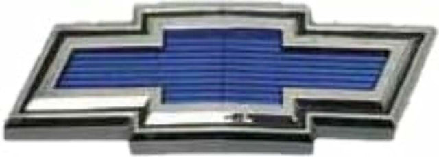 71-72 C/K Series Trucks Grille Emblem-Bowtie-Blue/Chrome-Each C9124-71