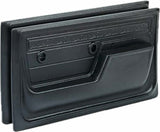 72 Gmc C/K Series Truck Replacement Door Panels-Deluxe-Black-Pair U1060-72