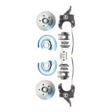 73-87 C-10 5 Lug Rotor, 2.5" Drop Disc Brake Conversion Wheel Kit DBK7387D Brakes C10 MBM