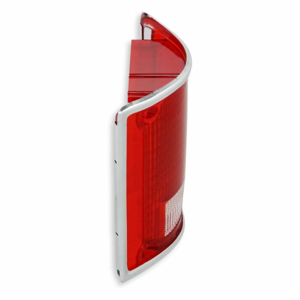 73-87 C/K Series Pickup Tail Lamp Lens-W/ Chrome Trim-Rh 07-105