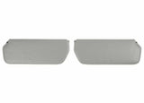 73-87 C/K Series Pickups Foamback Sunvisor Pair-Vinyl-Grey 05-343