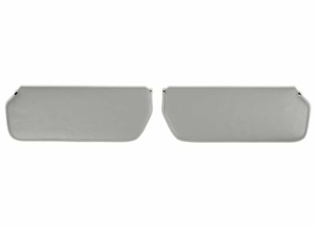 73-87 C/K Series Pickups Foamback Sunvisor Pair-Vinyl-Grey 05-343