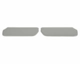 73-87 C/K Series Pickups Foamback Sunvisor Pair-Vinyl-Grey 05-343
