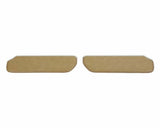 73-87 C/K Series Pickups Foamback Sunvisor Pair-Vinyl-Tan 05-342