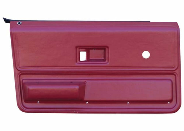 t Fits 75-76 Chevrolet C10 Reproduction Door Panels-Front-Black-Pair FP76F00BLACK Brothers Trucks