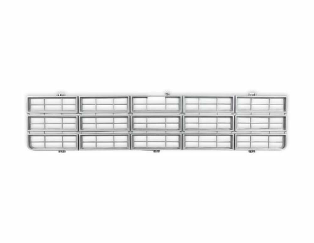 77-79 Chevy C/K Series Pickup Chevy Grille-w/o Bowtie-Silver 04-310