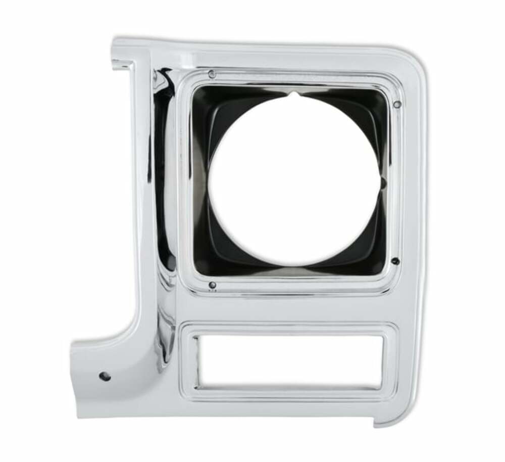 79-80 C/K Series Pickup&Blazer Jimmy Headlight Bezel-Round-Lh 04-322 chrome