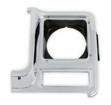 79-80 C/K Series Pickup&Blazer Jimmy Headlight Bezel-Round-Lh 04-322 chrome