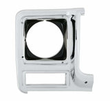 79-80 C/K Series Pickup&Blazer Jimmy Headlight Bezel-Round-Rh 04-323 chrome