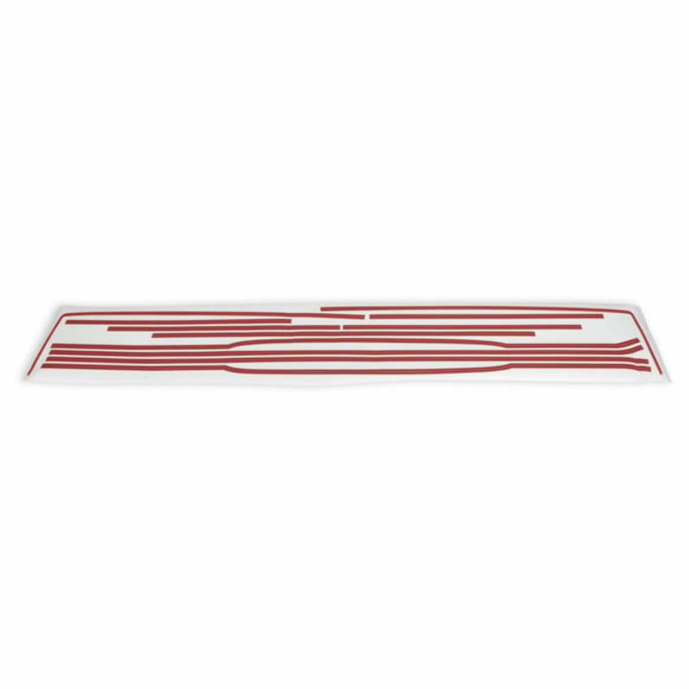 81-87 C/K Series Pickup Paint Break Stripe Kit-Vermillion/Black 04-524