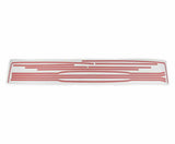 81-87 C/K Series Pickup Paint Break Stripe Kit-Vermillion/Slate Grey 04-522