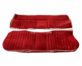 81-87 C/K Series Pickup Seat Upholstery-Deluxe Pleat-Maroon/Burgundy 05-321