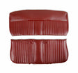 t Fits 81-87 C/K Series Pickup Seat Upholstery-Deluxe Pleat Vinyl-Maroon 05-316 Brothers Trucks