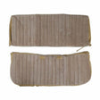 81-87 C/K Series Pickup Seat Upholstery-Full Pleat Cloth/Vinyl-Tan 05-298